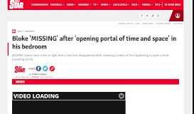 
							         Time travel: Man reported missing after opening portal in his house ...								  
							    