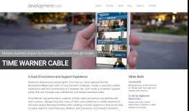 
							         Time Warner Cable Mobile App - DevelopmentNow								  
							    