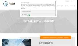 
							         Timesheet Portal and Forms - Tower Legal Solutions								  
							    