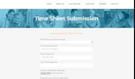 
							         TimeSheet Portal - Home Care Network								  
							    