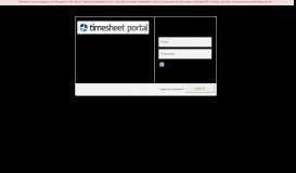 
							         Timesheet Portal Mobile								  
							    