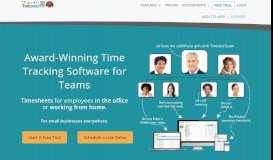 
							         Timesheets - Time Tracking Software for Payroll and Billing - Free Trial								  
							    