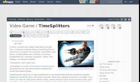 
							         TimeSplitters (Video Game) - TV Tropes								  
							    