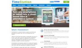 
							         TimeStation - Attendance & Time Tracking								  
							    