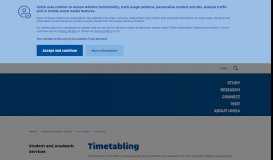 
							         Timetabling - Intranet - UniSA								  
							    