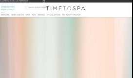 
							         TIMETOSPA - Luxury skin & body care used on cruise ships ...								  
							    
