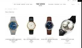 
							         Timex Watches - Todd Snyder								  
							    