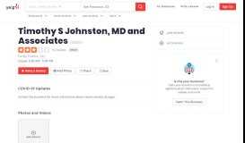 
							         Timothy S Johnston, MD and Associates - Family Practice - 3349 G St ...								  
							    