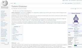 
							         Tintern Grammar - Wikipedia								  
							    