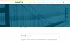 
							         Tintri | Application Optimisation Vendor - Nuvias								  
							    