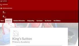 
							         TiO Community Portal for staff | King's Sutton Primary Academy								  
							    