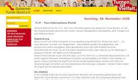 
							         T.I.P. - das Informationsportal des BTB - Startseite								  
							    