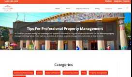 
							         Tips For Professional Property Management | CrestCore Realty								  
							    