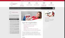 
							         Tips for registration | Wilmington Health								  
							    