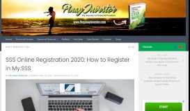 
							         Tips on How to Successfully Register for SSS Online Account | Pinay ...								  
							    