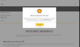 
							         Tips to apply successfully | Shell Global								  
							    