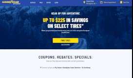 
							         Tire Offers & Auto Service Coupons | Goodyear Auto Service ...								  
							    