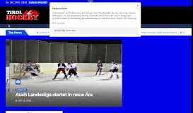 
							         Tirol-Hockey – Das Portal zum Tiroler Eishockey								  
							    