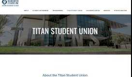 
							         Titan Student Union - Associated Students, CSUF								  
							    