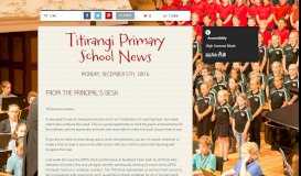 
							         Titirangi Primary School News - Smore								  
							    