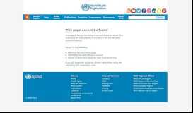 
							         Title of Trip Report - World Health Organization								  
							    