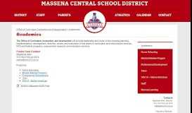 
							         Title VI ~ Native American - Massena Central School District								  
							    