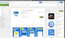 
							         TIX Hotel Extranet - Apps on Google Play								  
							    