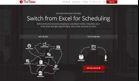 
							         TixTime: Employee Scheduling, Without Excel								  
							    