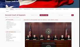 
							         TJB | 2nd COA - Texas Courts								  
							    