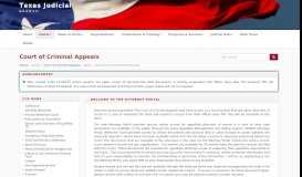 
							         TJB | CCA | News | Welcome to the Attorney Portal - Texas Courts								  
							    