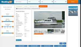 
							         Tjeukemeer 1100 TS Zeus - Yachtcharter Turfskip - Niederlande ...								  
							    