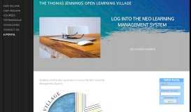 
							         TJOLV Portal - e-Portal - The Thomas Jennings Open Learning Village								  
							    