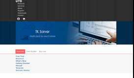 
							         Tk Solver - Universal Technical Systems, Inc								  
							    