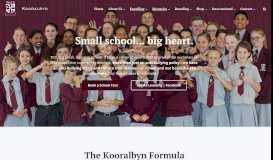 
							         TKIS The Kooralbyn International School								  
							    
