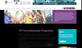 
							         TLP Uni Ambassador Programme 2019 - The Lawyer Portal								  
							    