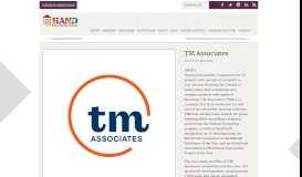 
							         TM Associates, Inc. - The Housing Association of Nonprofit Developers								  
							    