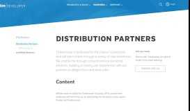 
							         TM distribution partners – The Ticketmaster Developer Portal								  
							    