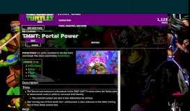 
							         TMNT: Portal Power | TMNT Wiki | FANDOM powered by Wikia								  
							    
