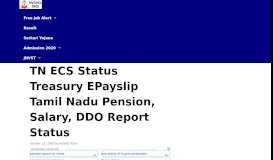 
							         TN ECS Status: Tamil Nadu pension status, Govt. employee ECS status								  
							    