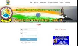 
							         TNCSC – Login – Tamil Nadu Cultural Society Of Canada								  
							    