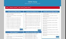 
							         TNPSC Portal								  
							    