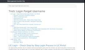 
							         Tnstc Login Forgot Username - Duck DNS								  
							    