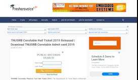 
							         TNUSRB Constable Hall Ticket 2019 (Released) for Physical ...								  
							    
