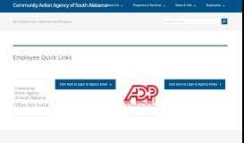 
							         to Login to Agency Portal - Community Action Agency of South Alabama								  
							    