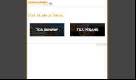 
							         TOA Student Portal - The One Academy								  
							    