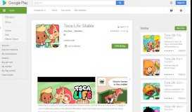 
							         Toca Life: Stable - Apps on Google Play								  
							    