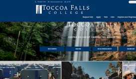
							         Toccoa Falls College – North Georgia Christian College								  
							    
