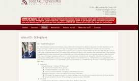 
							         Todd Gillingham M.D. Family Practice - About Dr. Todd Gillingham ...								  
							    