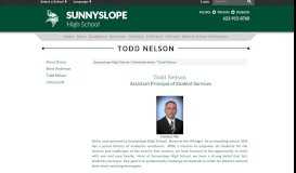 
							         Todd Nelson - Sunnyslope High School								  
							    