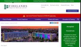 
							         Toledo Promedica - Firelands Regional Medical Center								  
							    